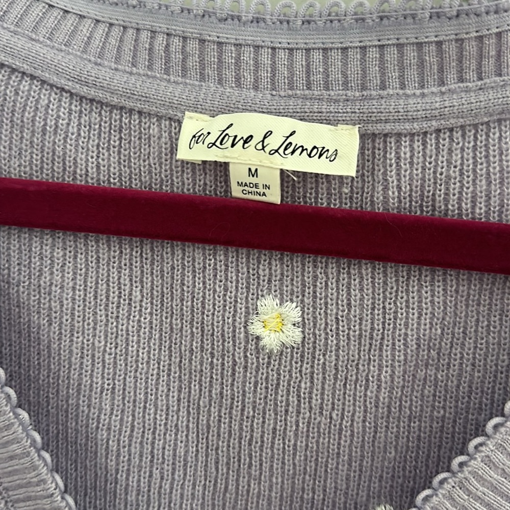 For love and lemons daisy cardigan - Picture 2 of 2